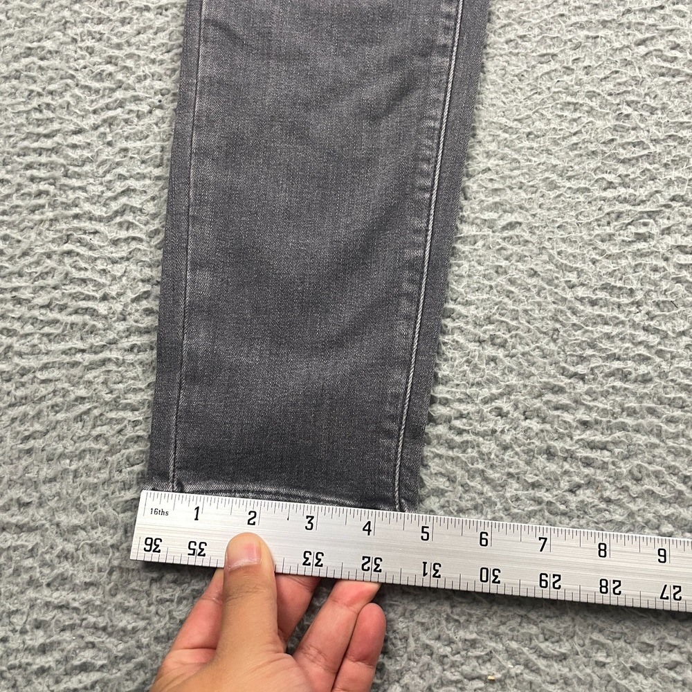Paige Jeans Womens 27 Gray Verdugo Mid Rise Ultra Skinny Transcend NEW NWT 179$ - Picture 8 of 12
